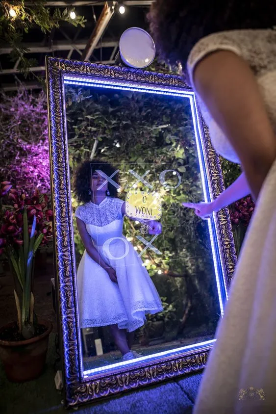 Pic a Booth Selfie Mirror hire for events Ireland