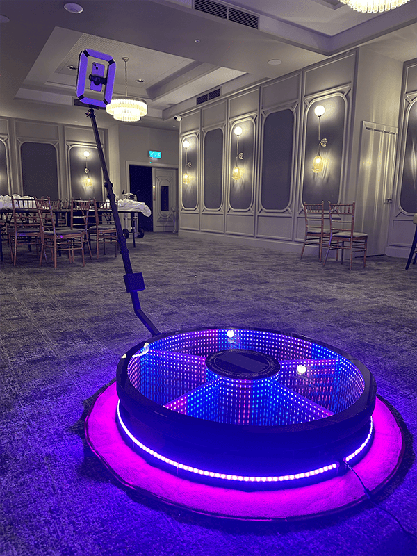 360 Photo booth for hire ireland