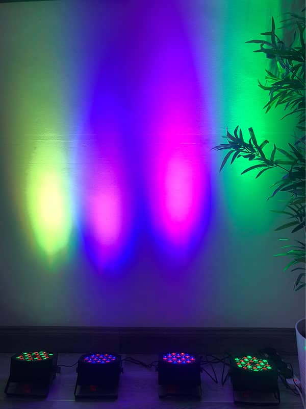 Image of LED up lighters for hire ireland